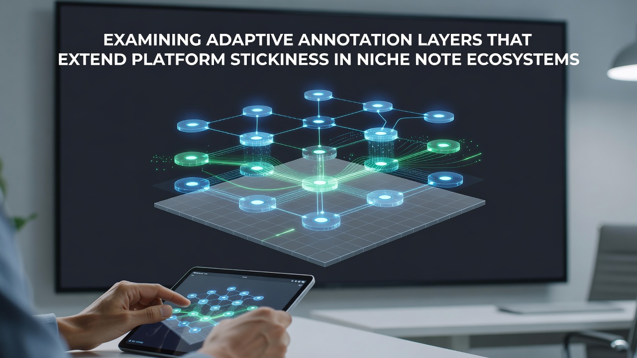 Examining Adaptive Annotation Layers That Extend Platform Stickiness in Niche Note Ecosystems